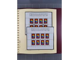 1996/2015, postfrische und gestempelte, in den Hauptnummern überkomplette Sammlung, in 18 Alben, fast alles in beiden Erhaltu