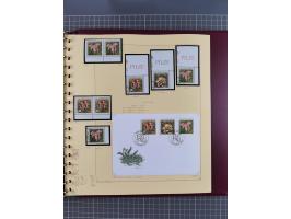 1996/2015, postfrische und gestempelte, in den Hauptnummern überkomplette Sammlung, in 18 Alben, fast alles in beiden Erhaltu