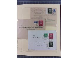 1949/2018 (ca.), postfrische, ungebrauchte und gestempelte Sammlung in 59 (!) Lindner-Alben. In den Hauptnummern komplett und