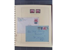 1949/2018 (ca.), postfrische, ungebrauchte und gestempelte Sammlung in 59 (!) Lindner-Alben. In den Hauptnummern komplett und