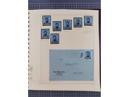 1949/2018 (ca.), postfrische, ungebrauchte und gestempelte Sammlung in 59 (!) Lindner-Alben. In den Hauptnummern komplett und