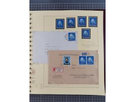 1949/2018 (ca.), postfrische, ungebrauchte und gestempelte Sammlung in 59 (!) Lindner-Alben. In den Hauptnummern komplett und