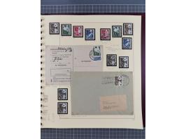 1949/2018 (ca.), postfrische, ungebrauchte und gestempelte Sammlung in 59 (!) Lindner-Alben. In den Hauptnummern komplett und