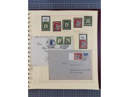 1949/2018 (ca.), postfrische, ungebrauchte und gestempelte Sammlung in 59 (!) Lindner-Alben. In den Hauptnummern komplett und