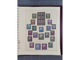 1949/2018 (ca.), postfrische, ungebrauchte und gestempelte Sammlung in 59 (!) Lindner-Alben. In den Hauptnummern komplett und