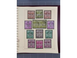 1949/2018 (ca.), postfrische, ungebrauchte und gestempelte Sammlung in 59 (!) Lindner-Alben. In den Hauptnummern komplett und