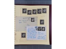 1949/2018 (ca.), postfrische, ungebrauchte und gestempelte Sammlung in 59 (!) Lindner-Alben. In den Hauptnummern komplett und