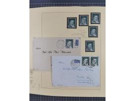 1949/2018 (ca.), postfrische, ungebrauchte und gestempelte Sammlung in 59 (!) Lindner-Alben. In den Hauptnummern komplett und