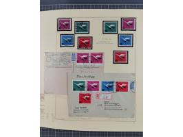 1949/2018 (ca.), postfrische, ungebrauchte und gestempelte Sammlung in 59 (!) Lindner-Alben. In den Hauptnummern komplett und