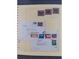 1949/2018 (ca.), postfrische, ungebrauchte und gestempelte Sammlung in 59 (!) Lindner-Alben. In den Hauptnummern komplett und