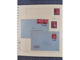 1949/2018 (ca.), postfrische, ungebrauchte und gestempelte Sammlung in 59 (!) Lindner-Alben. In den Hauptnummern komplett und