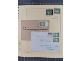 1949/2018 (ca.), postfrische, ungebrauchte und gestempelte Sammlung in 59 (!) Lindner-Alben. In den Hauptnummern komplett und