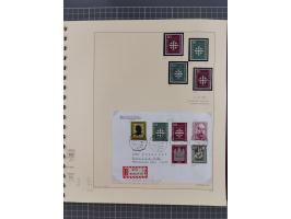 1949/2018 (ca.), postfrische, ungebrauchte und gestempelte Sammlung in 59 (!) Lindner-Alben. In den Hauptnummern komplett und