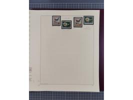 1949/2018 (ca.), postfrische, ungebrauchte und gestempelte Sammlung in 59 (!) Lindner-Alben. In den Hauptnummern komplett und