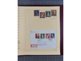 1949/2018 (ca.), postfrische, ungebrauchte und gestempelte Sammlung in 59 (!) Lindner-Alben. In den Hauptnummern komplett und