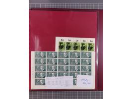 1949/2018 (ca.), postfrische, ungebrauchte und gestempelte Sammlung in 59 (!) Lindner-Alben. In den Hauptnummern komplett und