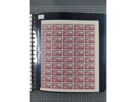 Albanien bis Zara, postfrische Sammlung im Lindner-Falzlos-Album mit Albanien komplett, mit diversen Abarten und einem Bogen 