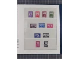 Albanien bis Zara, postfrische Sammlung im Lindner-Falzlos-Album mit Albanien komplett, mit diversen Abarten und einem Bogen 