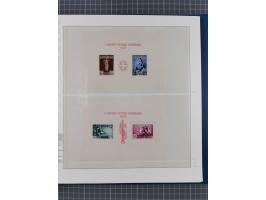 Albanien bis Zara, postfrische Sammlung im Lindner-Falzlos-Album mit Albanien komplett, mit diversen Abarten und einem Bogen 