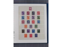 Albanien bis Zara, postfrische Sammlung im Lindner-Falzlos-Album mit Albanien komplett, mit diversen Abarten und einem Bogen 