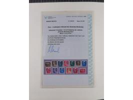 Albanien bis Zara, postfrische Sammlung im Lindner-Falzlos-Album mit Albanien komplett, mit diversen Abarten und einem Bogen 