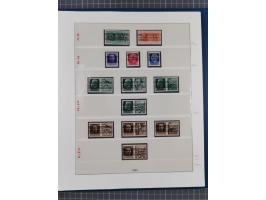 Albanien bis Zara, postfrische Sammlung im Lindner-Falzlos-Album mit Albanien komplett, mit diversen Abarten und einem Bogen 