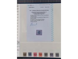 Albanien bis Zara, postfrische Sammlung im Lindner-Falzlos-Album mit Albanien komplett, mit diversen Abarten und einem Bogen 