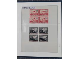 Albanien bis Zara, postfrische Sammlung im Lindner-Falzlos-Album mit Albanien komplett, mit diversen Abarten und einem Bogen 