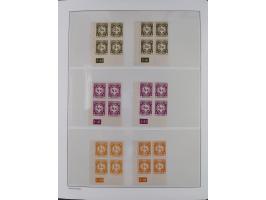 1939/45, sehr reichhaltige, postfrische Sammlung im dicken Leuchtturm-Album mit vielen Besonderheiten, dabei Eckrandstücke mi