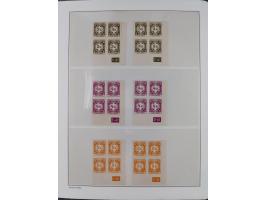 1939/45, sehr reichhaltige, postfrische Sammlung im dicken Leuchtturm-Album mit vielen Besonderheiten, dabei Eckrandstücke mi