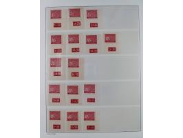 1939/45, sehr reichhaltige, postfrische Sammlung im dicken Leuchtturm-Album mit vielen Besonderheiten, dabei Eckrandstücke mi