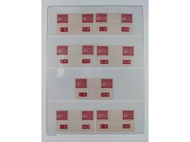 1939/45, sehr reichhaltige, postfrische Sammlung im dicken Leuchtturm-Album mit vielen Besonderheiten, dabei Eckrandstücke mi