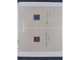 1939/45, interessante Partie, weißer Kärtchen mit Original-Unterschrift des Entwerfers wie Prof. Alois Schaumann, Karel Vik, 