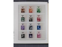 1939/44, umfangreiche postfrische Sammlung mit einigen Kleinbögen der Mi.-Nr. 65, 89-91, 104, 125 und 125 U sowie diverse Bog