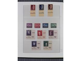 1939/44, umfangreiche postfrische Sammlung mit einigen Kleinbögen der Mi.-Nr. 65, 89-91, 104, 125 und 125 U sowie diverse Bog