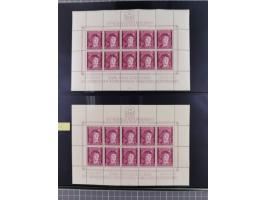 1939/44, umfangreiche postfrische Sammlung mit einigen Kleinbögen der Mi.-Nr. 65, 89-91, 104, 125 und 125 U sowie diverse Bog