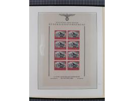 1939/44, umfangreiche postfrische Sammlung mit einigen Kleinbögen der Mi.-Nr. 65, 89-91, 104, 125 und 125 U sowie diverse Bog
