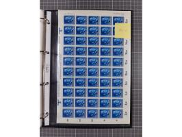 1941, Hitler, Mi-Nr. 71U, 73-75U, 77-81U, je im ungezähnten Bogen, postfrisch, gute Erhaltung (Mi. ca. 6000,-)
