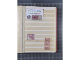 1920, Repräsentative Darstellungen 2,50 M., postfrische Spezialsammlung Plattenfehler, meist postfrisch, sauber sortiert mit 