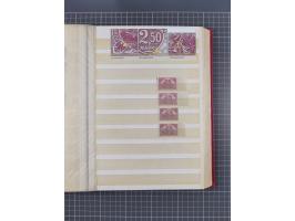 1920, Repräsentative Darstellungen 2,50 M., postfrische Spezialsammlung Plattenfehler, meist postfrisch, sauber sortiert mit 