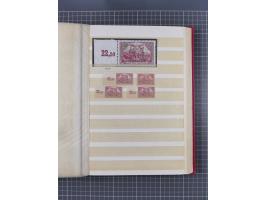 1920, Repräsentative Darstellungen 2,50 M., postfrische Spezialsammlung Plattenfehler, meist postfrisch, sauber sortiert mit 