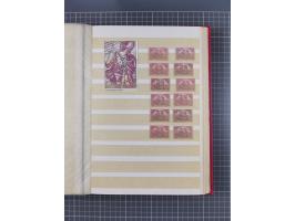 1920, Repräsentative Darstellungen 2,50 M., postfrische Spezialsammlung Plattenfehler, meist postfrisch, sauber sortiert mit 