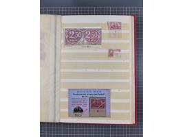 1920, Repräsentative Darstellungen 2,50 M., postfrische Spezialsammlung Plattenfehler, meist postfrisch, sauber sortiert mit 