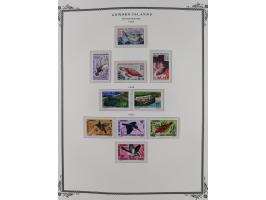 1897/75, Collection on 24 Scott album leaves, unused and mnh, starting early overprinted set 1912, including good part air ma