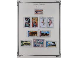 1897/75, Collection on 24 Scott album leaves, unused and mnh, starting early overprinted set 1912, including good part air ma