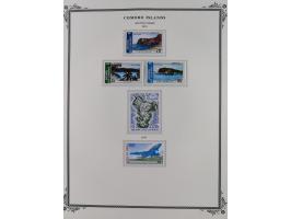 1897/75, Collection on 24 Scott album leaves, unused and mnh, starting early overprinted set 1912, including good part air ma