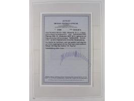 1872/1945, reichhaltige gestempelte Sammlung in 3 Bänden, dabei Brustschilde mit u.a. 21b und 27b + c, danach Mi. 66 (3), 78 