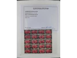 1872/1945, reichhaltige gestempelte Sammlung in 3 Bänden, dabei Brustschilde mit u.a. 21b und 27b + c, danach Mi. 66 (3), 78 