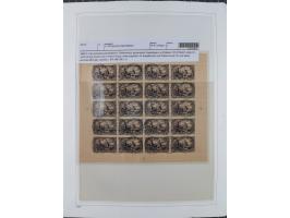 1872/1945, reichhaltige gestempelte Sammlung in 3 Bänden, dabei Brustschilde mit u.a. 21b und 27b + c, danach Mi. 66 (3), 78 