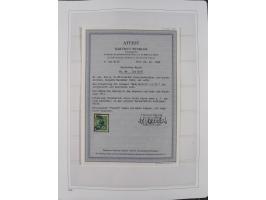 1872/1945, reichhaltige gestempelte Sammlung in 3 Bänden, dabei Brustschilde mit u.a. 21b und 27b + c, danach Mi. 66 (3), 78 